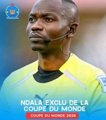Mondial 2026 : l‘arbitre congolais Jean-Jacques Ndala zappe par la FIFA (Liste definitive)