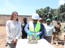 Kananga : Lancement des travaux pour de nouveaux batiments a l‘ecole militaire d‘administration et informatique