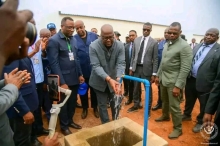 RDC: a Kamina, Felix Tshisekedi inaugure une usine d‘eau potable !