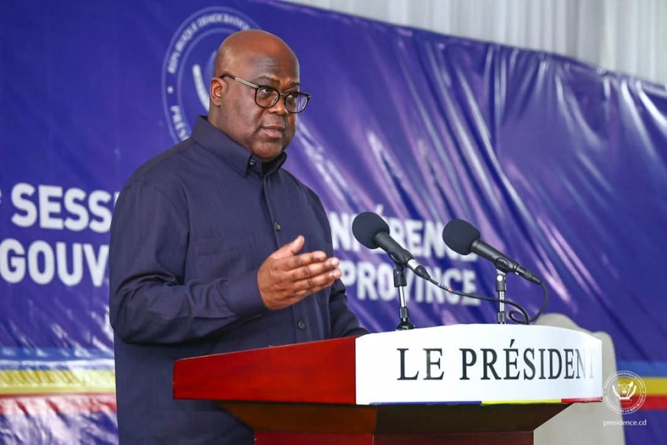 Felix Tshisekedi a la 13e Conference des gouverneurs : « Aucun investisseur ne peut se projeter la ou il y a instabilite institutionnelle »