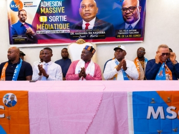 Kinshasa : le pari reussi du Dr Jean-Marie Kashama, le MSC enregistre une adhesion massive