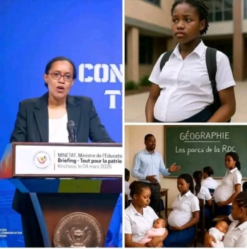 RDC : YMAE ONG lance une petition contre la circulaire autorisant le maintien des filles enceintes dans les ecoles classiques et non adaptees