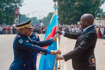 Kasai-Central : Le General Kabeya Tshiany prend officiellement le commandement de la PNC