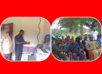 Kasai Central : le depute national Gilbert Kakonde offre un lot important des materiels informatiques a quelques ecoles de Dimbelenge