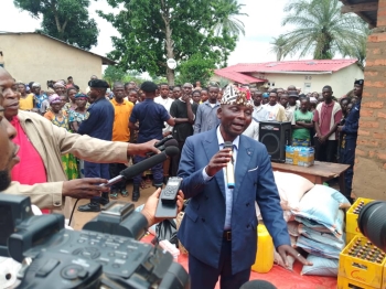 Kasai-Central : Construction du barrage hydroelectrique de Mbombo, ANSER obtient la benediction des chefs coutumiers !