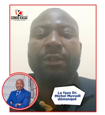 Cybercriminalite : Demasque, un arnaqueur presente publiquement des excuses apres avoir utilise faussement les identites du Dr Michel Muvudi