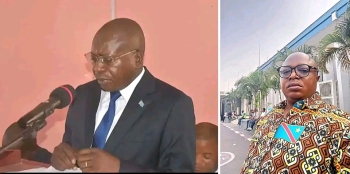 Gouverneur Joseph Moïse Kambulu et le député provincial Willy Wishiya