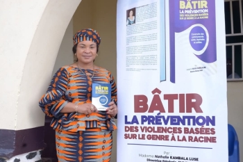 RDC|| Eradiquer les VBG a la racine : Le message puissant du nouveau livre de Nathalie Kambala